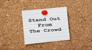 Stand out from crowd board